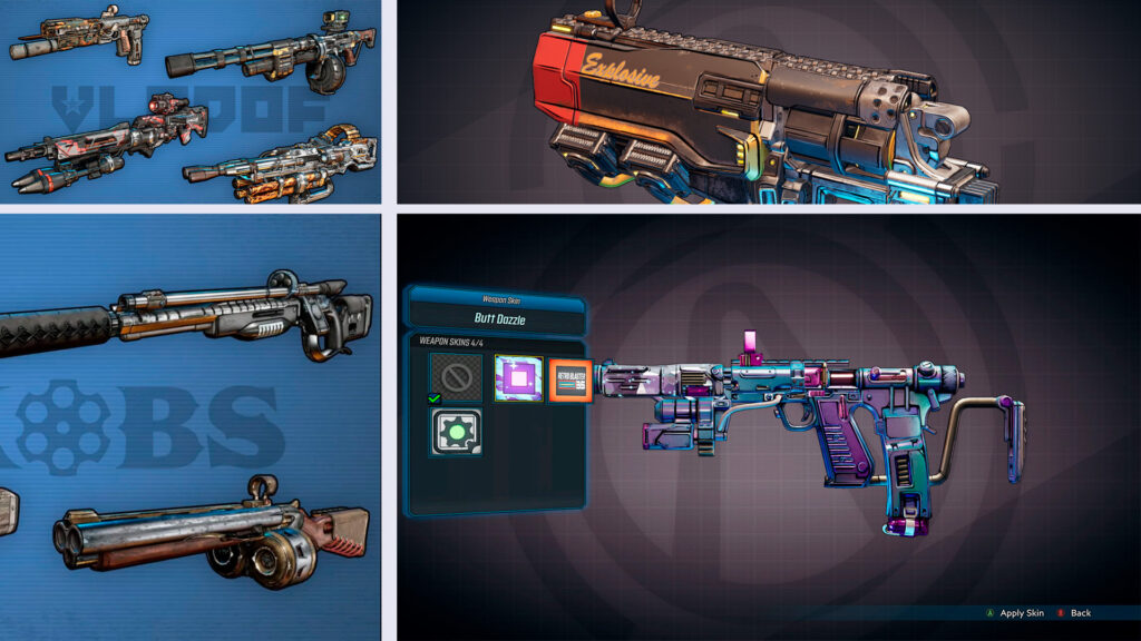 Borderlands 3 Weaponry