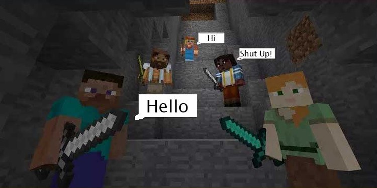 Chat with your friends cross-platform Minecraft