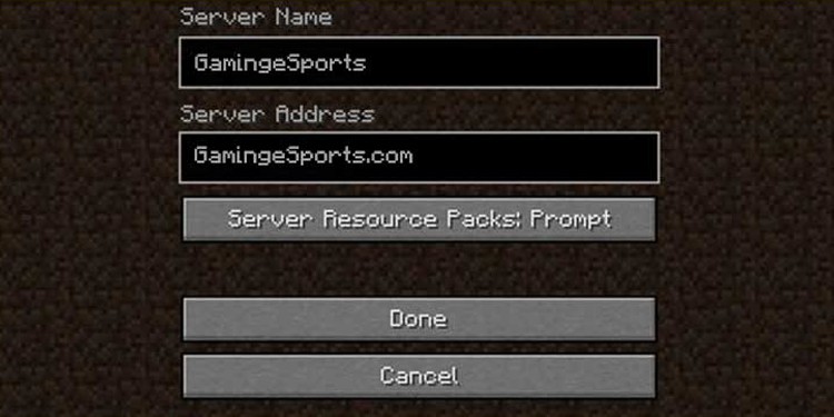 creating server in minecraft crossplatform