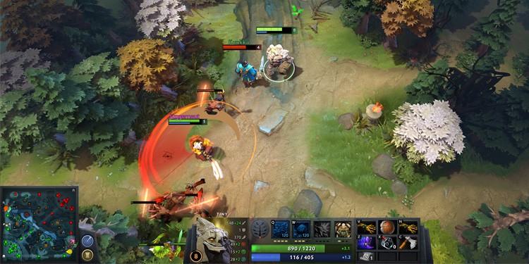 How to Lock Camera in Dota 2