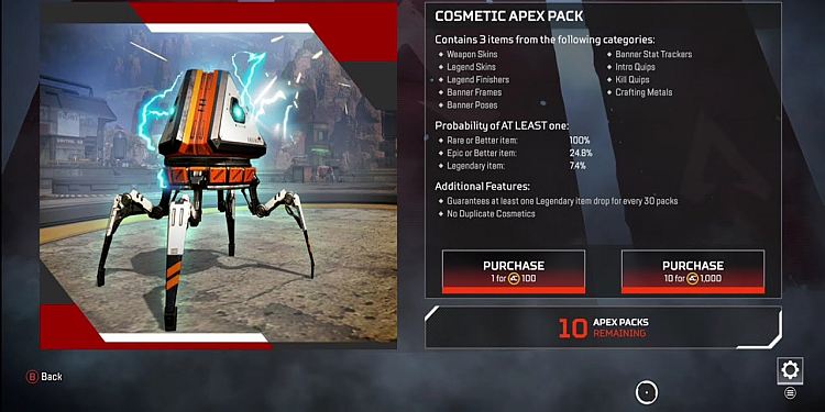 Apex Pack