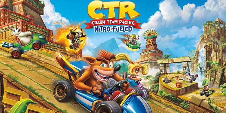 crash team racing nitro fueled cover image