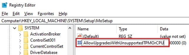 File Name to Allow upgrade