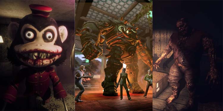 TOP 7 JOGOS DE TERROR ONLINE MULTIPLAYER DA STEAM 2022! 