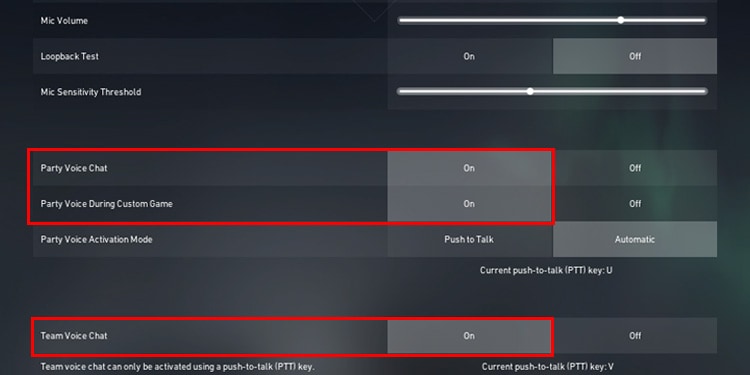 Party Voice Chat, Custom Voice and Team Voice Chat