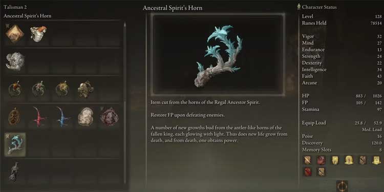 Ancestral Spirit's Horn 