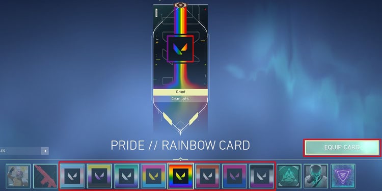 Equip Pride card