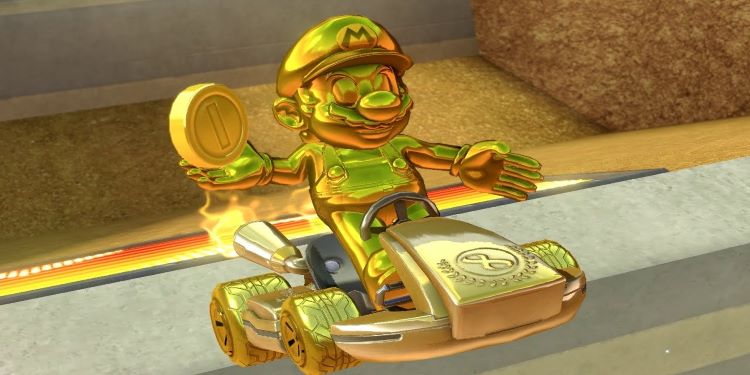 Gold Mario Kart