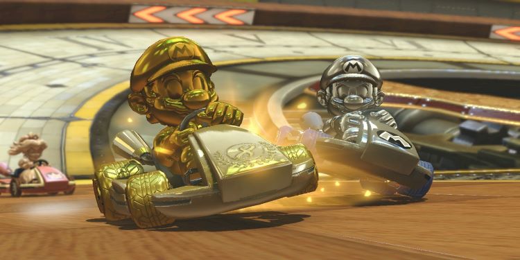 Gold and Metal Mario