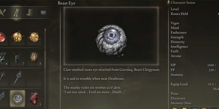Beast-Eye-Description