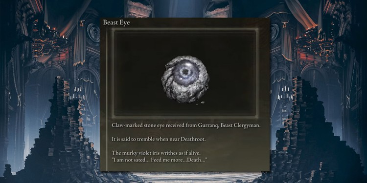 elden ring the beast eye