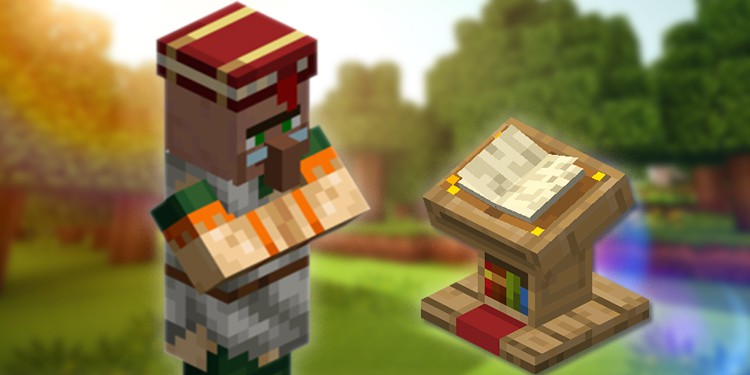 how to make a librarian in minecraft