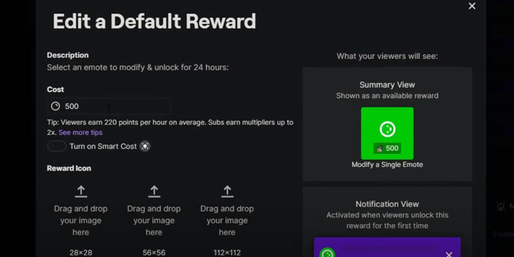 Edit-a-Default-Reward Icon