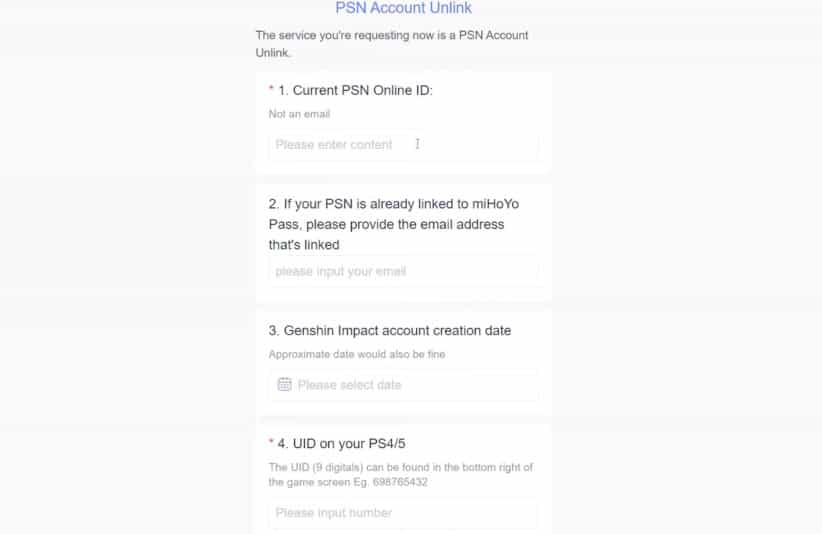 PSN-account-unlink-form-details