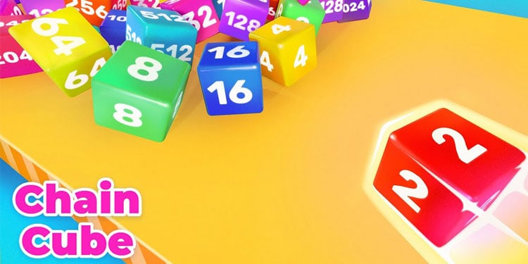 Chain-Cube-2048-3D-Merge-Game