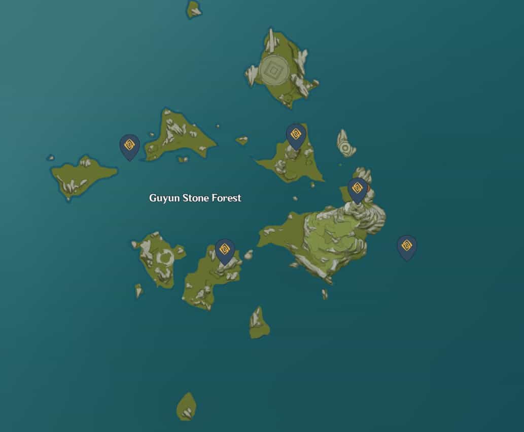 All the Geoculus Locations on Genshin Impact