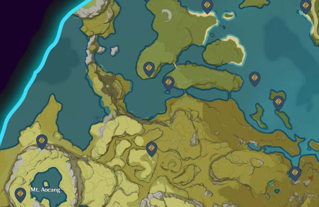 All the Geoculus Locations on Genshin Impact