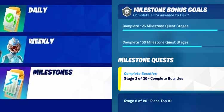 milestones-fortnite