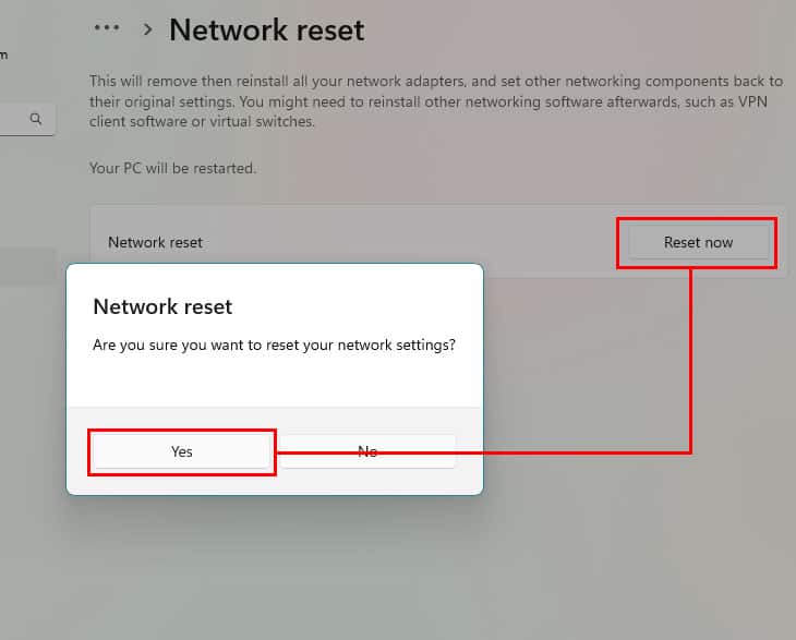 reset-network