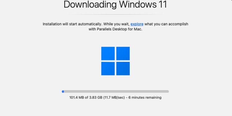 Downloading Windows