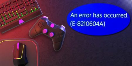 PS4 Error code e-8210604a