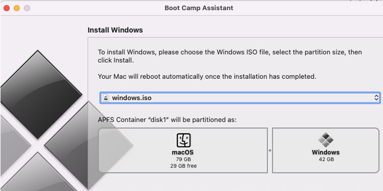 Windows-Image-file Boot Camp