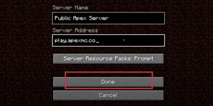 minecraft-add-server