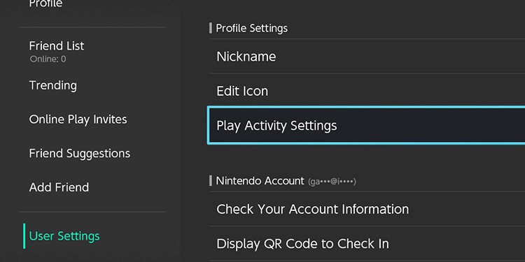 play-activity-settings