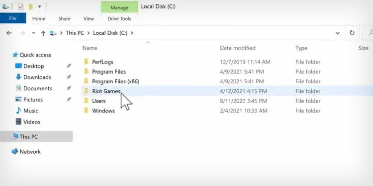riot-games-folder