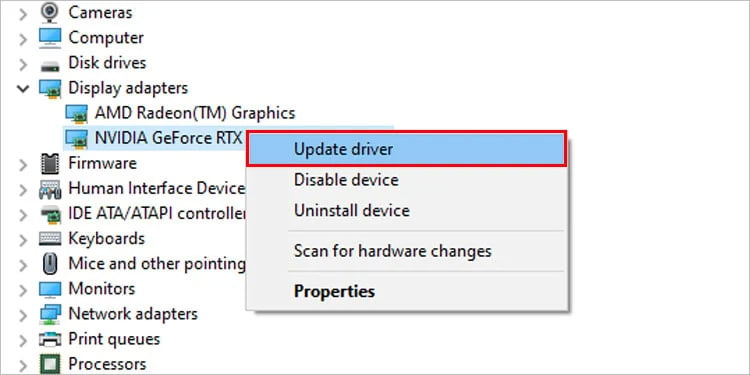 update-display-adapters