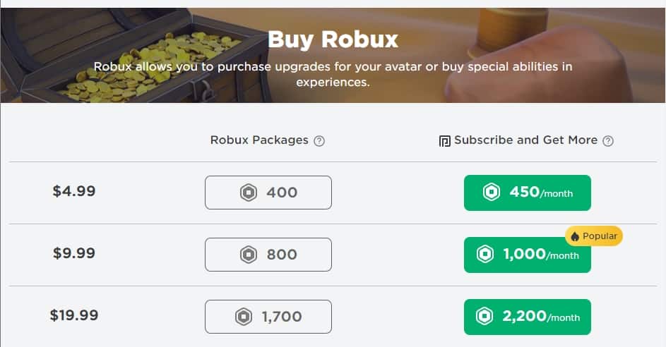 Buy Robux