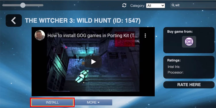 Install-Witcher-3-from-Porting-Kit