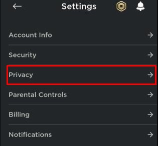 Privacy on phone