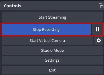 Stop Recording