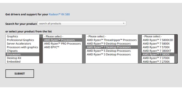 amd cpu update