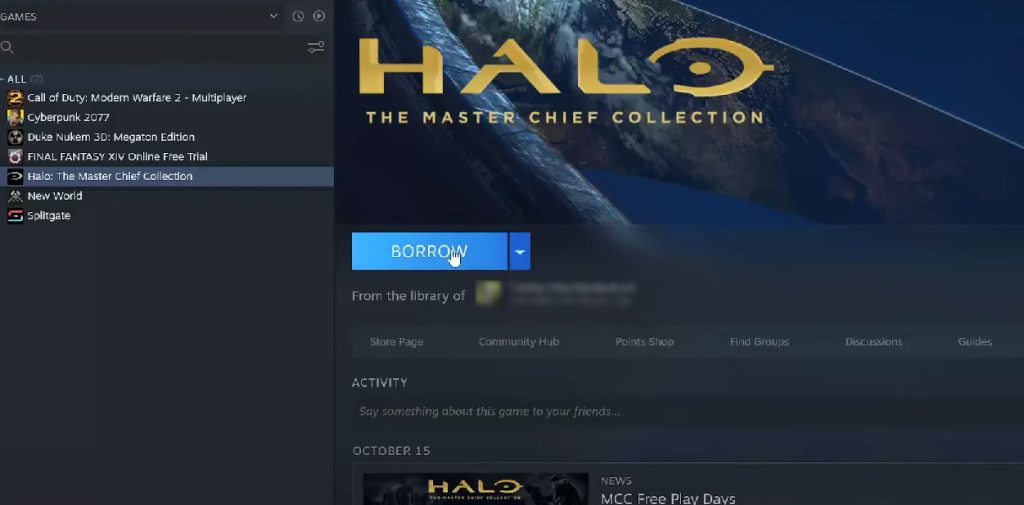 How to Borrow Games on Steam?