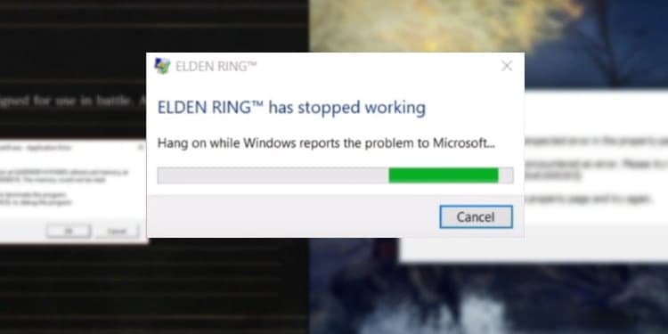 elden ring crashing randomly