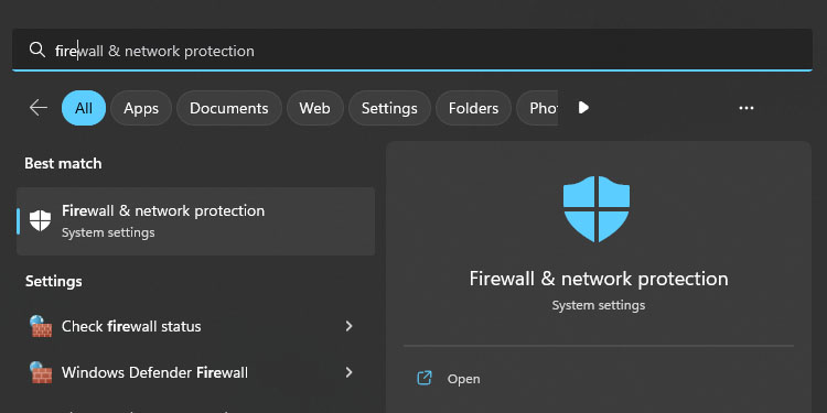 firewall protection