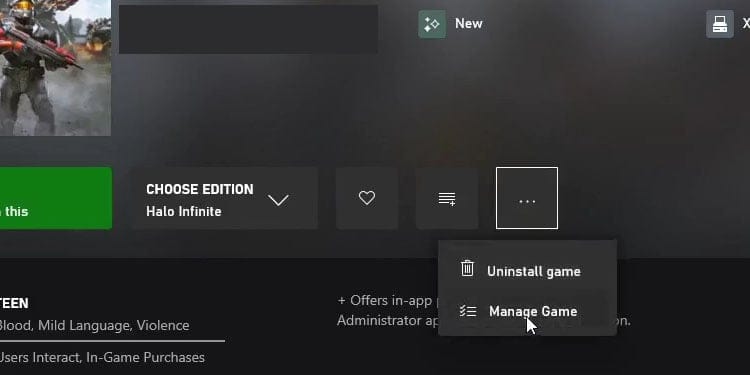 manage halo xbox app