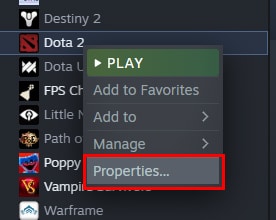 properties-option