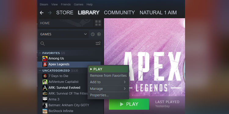 Apex Legends Steam