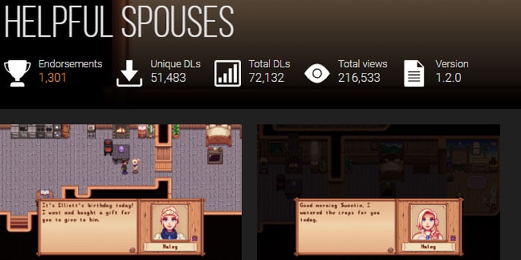 Helpful Spouses
