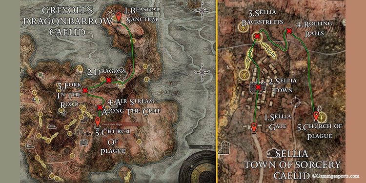 Map-to-plague