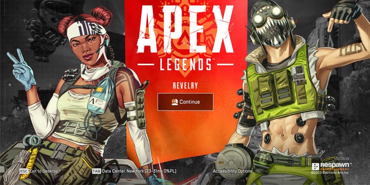 Server Option Apex Legends