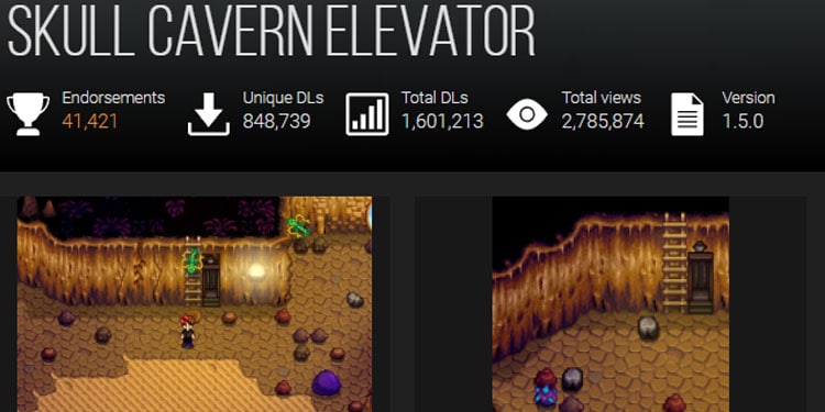 Skull Cavern Elevator