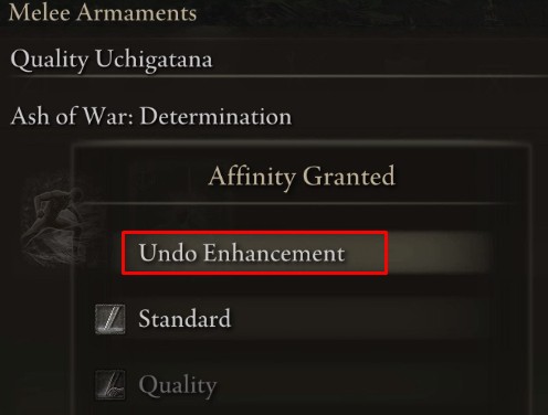 Undo Enhancement
