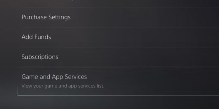 app services ps5