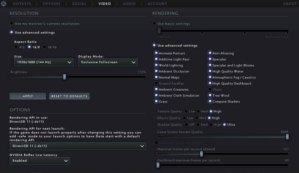 best-dota-2-video-settings