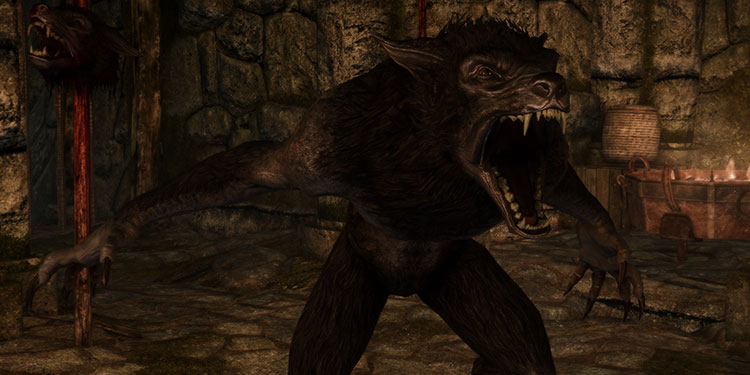 how to become a werewolf in skyrim