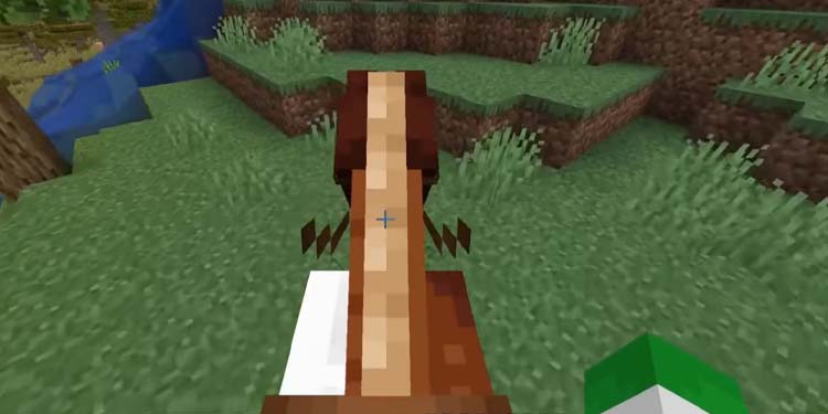 ride horse in minecraft